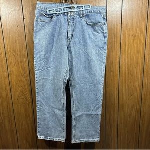 Men's Lee Relaxed Fit Straight Leg Jeans Size 36 x 29